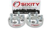 Sixity Auto 2pc 1.5 5x4.5 Wheel Spacers Lincoln MKX 1 2 20tpi 1.25in Studs Lugs