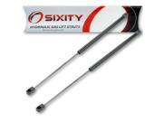 Sixity Auto 2 Lift Supports Struts for AVM StrongArm 4678 Trunk Hood Hatch Tailgate Window Glass Shocks Props