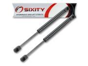 Sixity Auto 98 00 Audi A6 Quattro Trunk Lift Supports Struts Gas Shocks Sedan Props Arms Rods Springs Dampers
