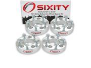 Sixity Auto 4pc 1.5 5x127 Wheel Spacers Sixity Auto Pickup Truck SUV 1 2 20tpi 1.25in Studs Lugs