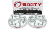 Sixity Auto 2pc 1 5x120.7 Wheel Spacers Oldsmobile Cutlass Supreme M12x1.5mm 1.25in Studs Lugs