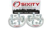 Sixity Auto 2pc 1 5x4.75 Wheel Spacers Buick Riveria M12x1.5mm 1.25in Studs Lugs