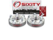 Sixity Auto 2pc 1.25 5x114.3 Wheel Spacers Sixity Auto Pickup Truck SUV 1 2 20tpi 1.25in Hubcentric Loctite