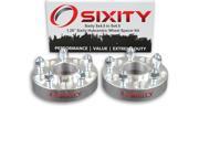 Sixity Auto 2pc 1.25 5x4.5 Wheel Spacers Sixity Auto Pickup Truck SUV 1 2 20tpi 1.25in Hubcentric