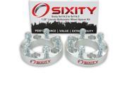 Sixity Auto 2pc 1.25 5x114.3 Wheel Spacers Lincoln MKX 1 2 20tpi 1.25in Studs Lugs