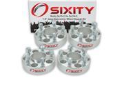 Sixity Auto 4pc 1.5 5x114.3 Wheel Spacers Jeep Grand Cherokee Wrangler Liberty 1 2 20tpi 1.25in Hubcentric