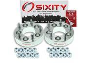 Sixity Auto 2pc 1.5 Thick 5x4.5 to 5x5 Wheel Adapters Pickup Truck SUV Loctite