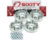 Sixity Auto 4pc 1 Thick 5x4.5 Wheel Adapters Scion tC xD Loctite
