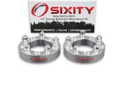 Sixity Auto 2pc 1.5 5x5.5 Wheel Spacers Chrysler Aspen 9 16 18tpi 1.25in Studs Lugs