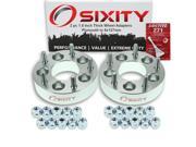 Sixity Auto 2pc 1.5 Thick 5x127mm Wheel Adapters Plymouth Grand Voyager Laser Outlander Prowler Loctite