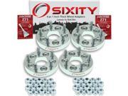 Sixity Auto 4pc 1 Thick 5x4.5 Wheel Adapters Lexus CT200h ES250 Loctite
