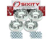 Sixity Auto 4pc 1.5 Thick 5x127mm Wheel Adapters Ford Escape Five Hundred Freestyle Fusion Probe Taurus X Loctite