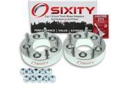 Sixity Auto 2pc 1.5 Thick 5x114.3mm to 5x127mm Wheel Adapters Pickup Truck SUV Loctite