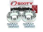 Sixity Auto 2pc 1.5 Thick 5x4.5 Wheel Adapters GMC C15 C1500 Jimmy R1500 Suburban Loctite