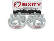 Sixity Auto 2pc 1.25 5x4.5 Wheel Spacers Sixity Auto Pickup Truck SUV 1 2 20tpi 1.25in Studs Lugs