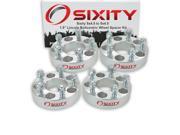 Sixity Auto 4pc 1.5 5x4.5 Wheel Spacers Lincoln Aviator Continental III Mark VII Town Car 1 2 20tpi 1.25in Studs Lugs