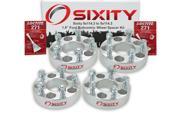 Sixity Auto 4pc 1.5 5x114.3 Wheel Spacers Ford Aerostar Crown Victoria Explorer Sport Trac Mustang Ranger Thunderbird 1 2 20tpi 1.25in Studs Lugs Loctite
