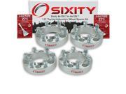 Sixity Auto 4pc 1.5 6x139.7 Wheel Spacers Toyota 4Runner T100 Truck Land Cruiser Tacoma Tundra M12x1.5mm 1.25in Hubcentric Loctite