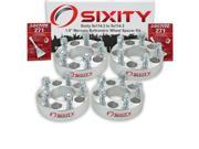 Sixity Auto 4pc 1.5 5x114.3 Wheel Spacers Mercury Comet Cougar 1 2 20tpi 1.25in Studs Lugs Loctite