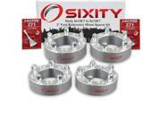 Sixity Auto 4pc 2 5x139.7 Wheel Spacers Ford F150 Pickup Truck 1 2 20tpi 1.25in Studs Lugs Loctite