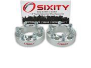 Sixity Auto 2pc 1.5 6x139.7 Wheel Spacers Toyota 4Runner T100 Truck Land Cruiser Tacoma Tundra M12x1.5mm 1.25in Hubcentric