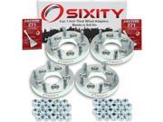 Sixity Auto 4pc 1 Thick 5x5.5 Wheel Adapters Mazda B2500 B3000 B4000 Navajo Loctite