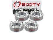 Sixity Auto 4pc 2 5x139.7 Wheel Spacers Dodge Ram 1500 2500 3500 1 2 20tpi 1.25in Studs Lugs