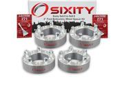 Sixity Auto 4pc 2 5x5.5 Wheel Spacers Ford F150 Pickup Truck 1 2 20tpi 1.25in Studs Lugs Loctite