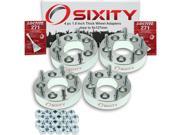 Sixity Auto 4pc 1.5 Thick 5x127mm Wheel Adapters Jeep Compass Liberty Patriot Loctite