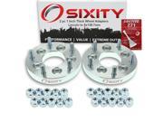 Sixity Auto 2pc 1 Thick 5x139.7mm Wheel Adapters Lincoln Aviator Continental III Mark VII MKS Town Car Loctite