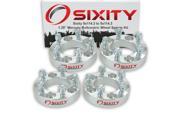 Sixity Auto 4pc 1.25 5x114.3 Wheel Spacers Mercury Cougar Marauder Mountaineer 1 2 20tpi 1.25in Studs Lugs