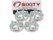 Sixity Auto 4pc 1.25 5x114.3 Wheel Spacers Ford Crown Victoria Edge 1 2 20tpi 1.25in Studs Lugs