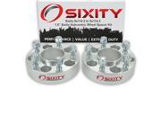 Sixity Auto 2pc 1.5 5x114.3 Wheel Spacers Sixity Auto Pickup Truck SUV 1 2 20tpi 1.25in Hubcentric