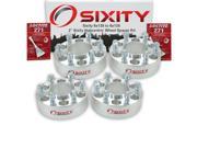 Sixity Auto 4pc 2 6x135 Wheel Spacers Sixity Auto Pickup Truck SUV M14x2.0mm 1.25in Hubcentric Loctite