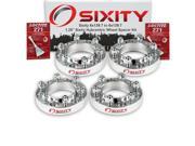 Sixity Auto 4pc 1.25 6x139.7 Wheel Spacers Sixity Auto Pickup Truck SUV M12x1.5mm 1.25in Hubcentric Loctite