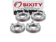 Sixity Auto 4pc 1.5 5x5.5 Wheel Spacers Chrysler Aspen 9 16 18tpi 1.25in Studs Lugs