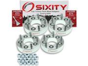 Sixity Auto 4pc 1.5 Thick 5x5 Wheel Adapters Ford Escape Five Hundred Freestyle Fusion Probe Taurus X Loctite