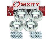 Sixity Auto 4pc 1.5 Thick 5x4.5 Wheel Adapters Chevy Blazer C10 R10 R1500 Suburban Loctite