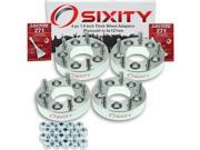 Sixity Auto 4pc 1.5 Thick 5x127mm Wheel Adapters Plymouth Grand Voyager Laser Outlander Prowler Loctite