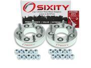 Sixity Auto 2pc 1.5 Lexus 5x114.3mm to 5x127mm Wheel Spacers Adapters ES300 ES300h Loctite