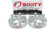 Sixity Auto 2pc 1.25 5x114.3 Wheel Spacers Mercury Cougar Marauder Mountaineer 1 2 20tpi 1.25in Studs Lugs