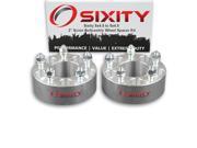 Sixity Auto 2pc 2 5x4.5 Wheel Spacers Scion xB M12x1.5mm 1.25in Studs Lugs