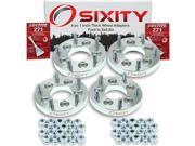 Sixity Auto 4pc 1 Thick 5x5.5 Wheel Adapters Ford Five Hundred Flex Freestar Freestyle Mustang Taurus Loctite