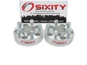 Sixity Auto 2pc 1.5 5x114.3 Wheel Spacers Jeep Grand Cherokee Wrangler Liberty 1 2 20tpi 1.25in Hubcentric