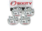 Sixity Auto 4pc 1.5 5x114.3 Wheel Spacers Sixity Auto Pickup Truck SUV 1 2 20tpi 1.25in Studs Lugs
