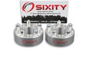 Sixity Auto 2pc 2 5x4.5 Wheel Spacers Acura CL Integra MDX RSX M12x1.5mm 1.25in Studs Lugs