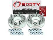 Sixity Auto 2pc 1.5 Thick 5x127mm Wheel Adapters Pontiac Vibe Loctite