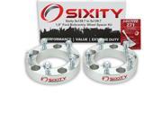 Sixity Auto 2pc 1.5 5x139.7 Wheel Spacers Ford F150 Pickup Truck 1 2 20tpi 1.25in Studs Lugs Loctite