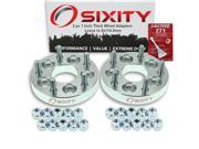 Sixity Auto 2pc 1 Thick 5x114.3mm Wheel Adapters Lexus CT200h ES250 Loctite
