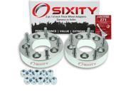 Sixity Auto 2pc 1.5 Thick 5x5 Wheel Adapters Daewoo Leganza Loctite